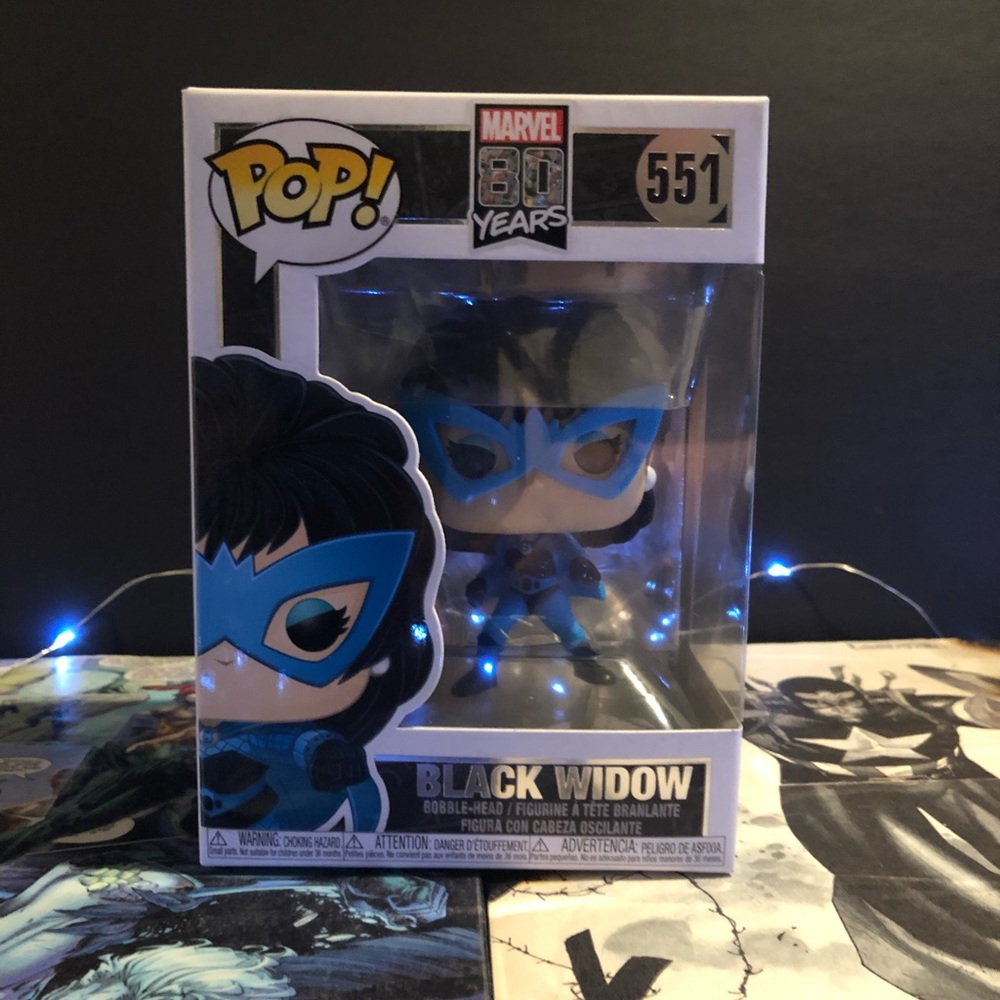 80 Year Black Widow Funko.